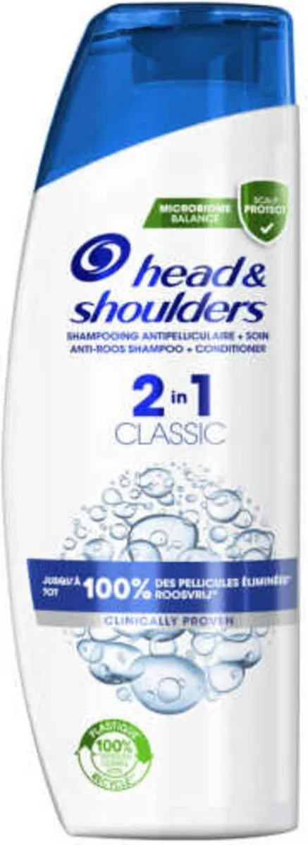 Head & Shoulders Shampoo 2in1 Classic 270ml - afbeelding 6 van 6