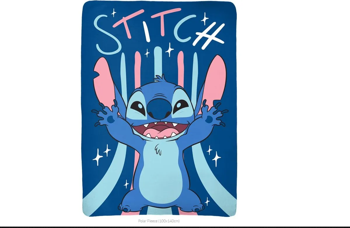 Disney Lilo & Stitch Fleece Deken 100x140cm