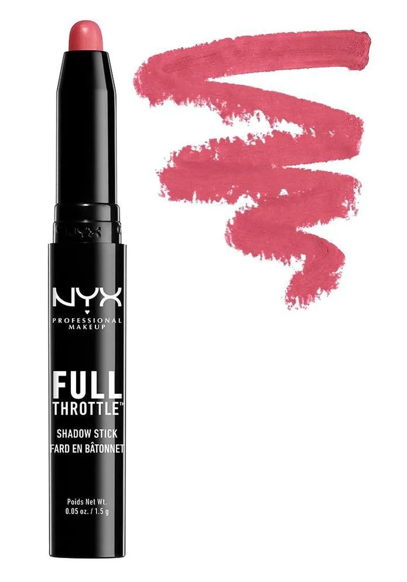NYX Full Throttle Oogschaduwstick Roze - 1.5g