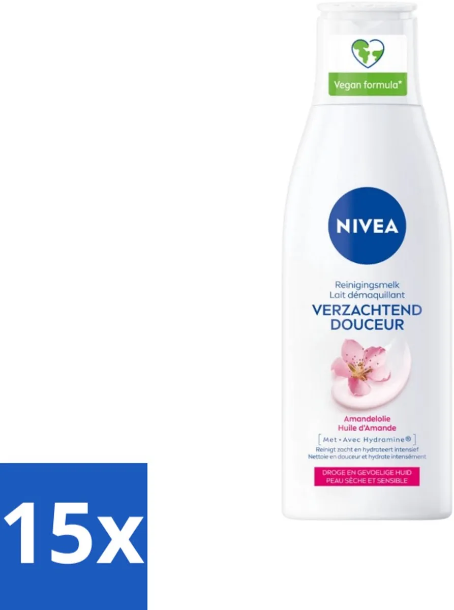 NIVEA Gezichtsreiniger Amandelolie 200ml
