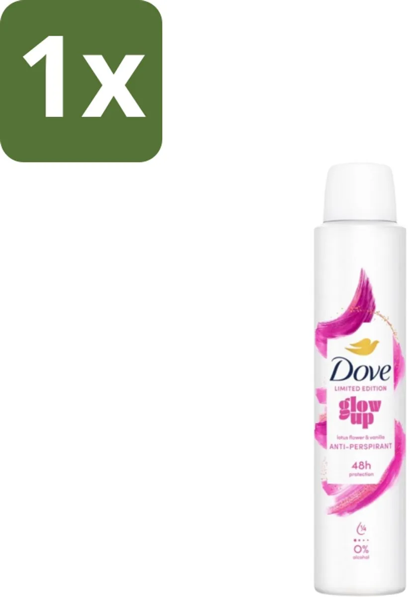 Dove Deodorant Spray Glow Up 200ml