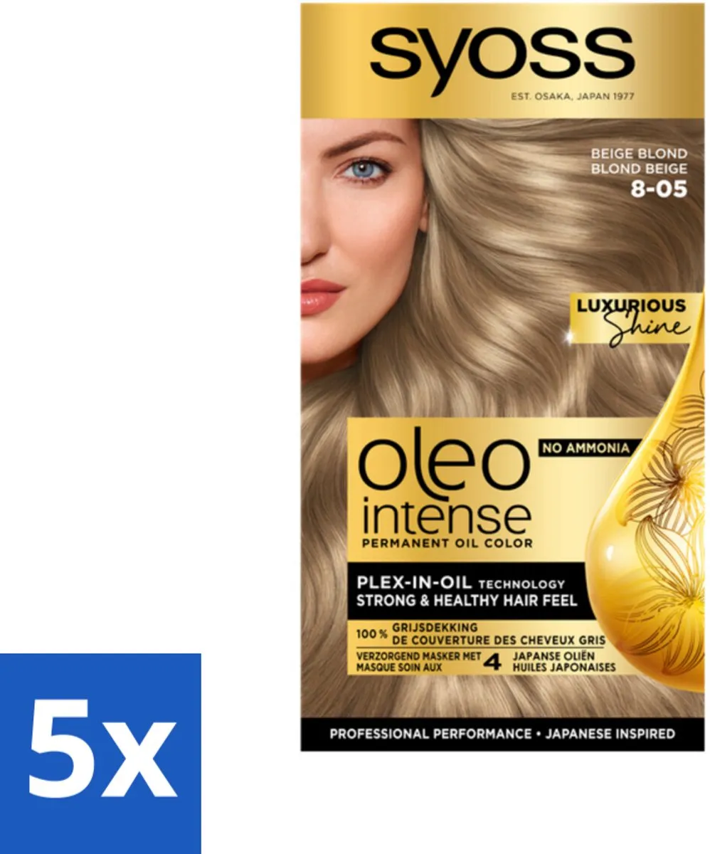 SYOSS Oleo Intense 8-05 Beige Blond Haarverf 575ml
