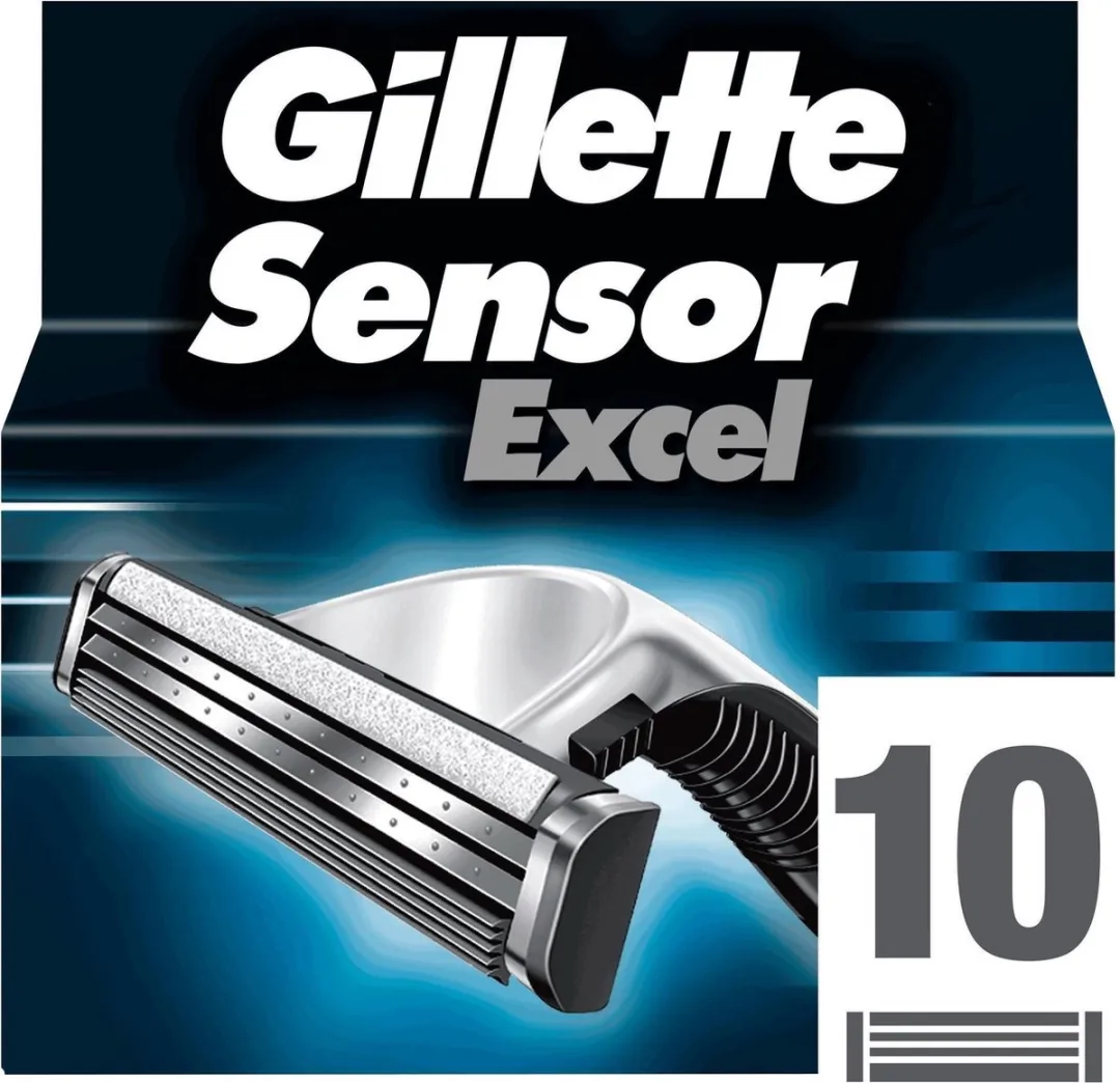 Gillette Sensor Excel Scheermesjes 10 Stuks