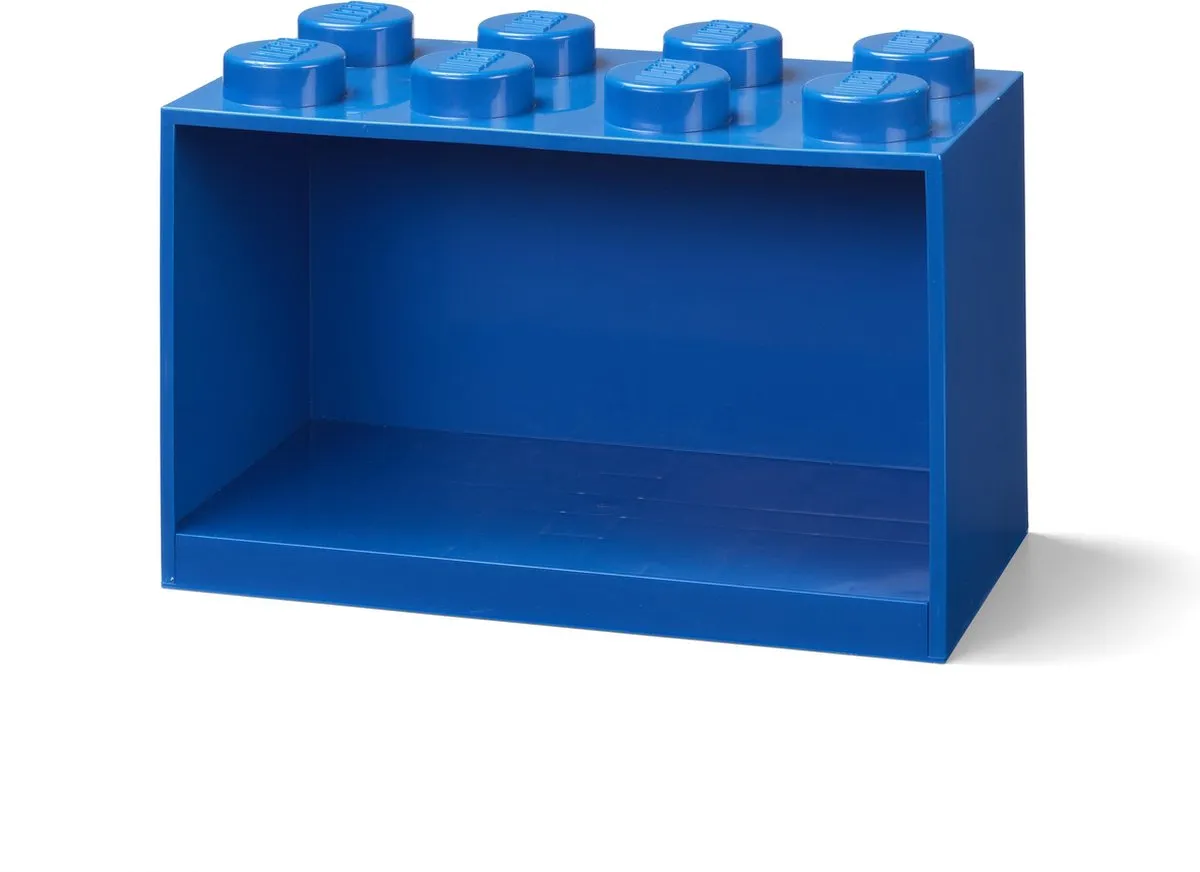 LEGO Wandschap Brick 8 - Blauw