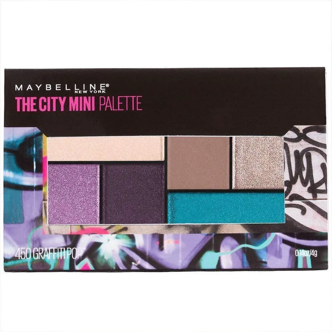 Maybelline The City Mini Oogschaduw Palette 6 Kleuren - 6x6g