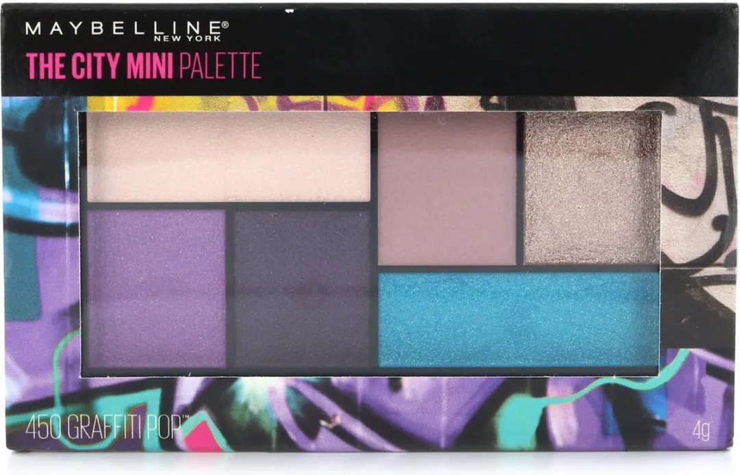 Maybelline The City Mini Oogschaduw Palette 6 Kleuren