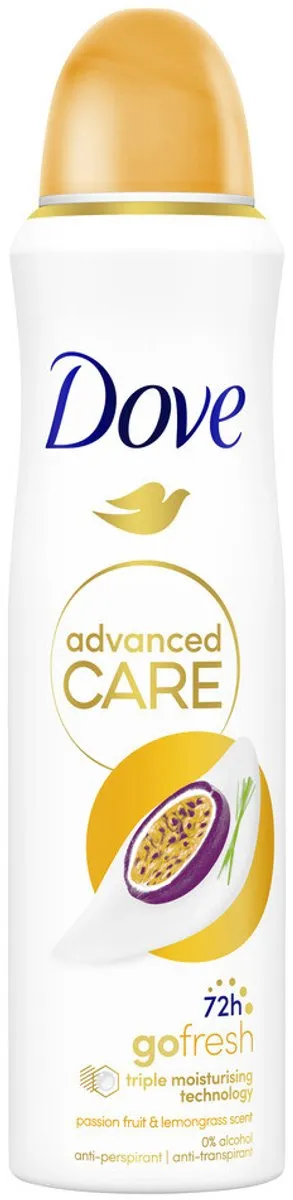 Dove Deodorant Spray Advanced Care Passievrucht & Citroengras 150ml
