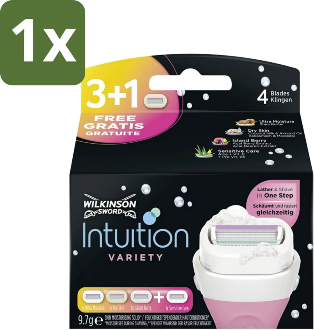Wilkinson Sword Intuition 2-in-1 Variety Navulmesjes