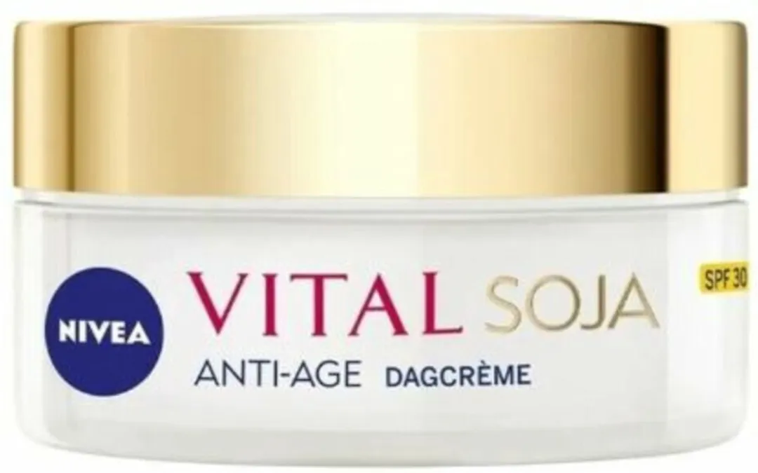 NIVEA Vital Soja Anti-Age Dagcrème SPF 15 - 3x50ml