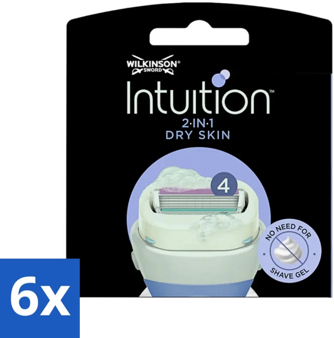 Wilkinson Sword Intuition Navulmesjes 4-delig