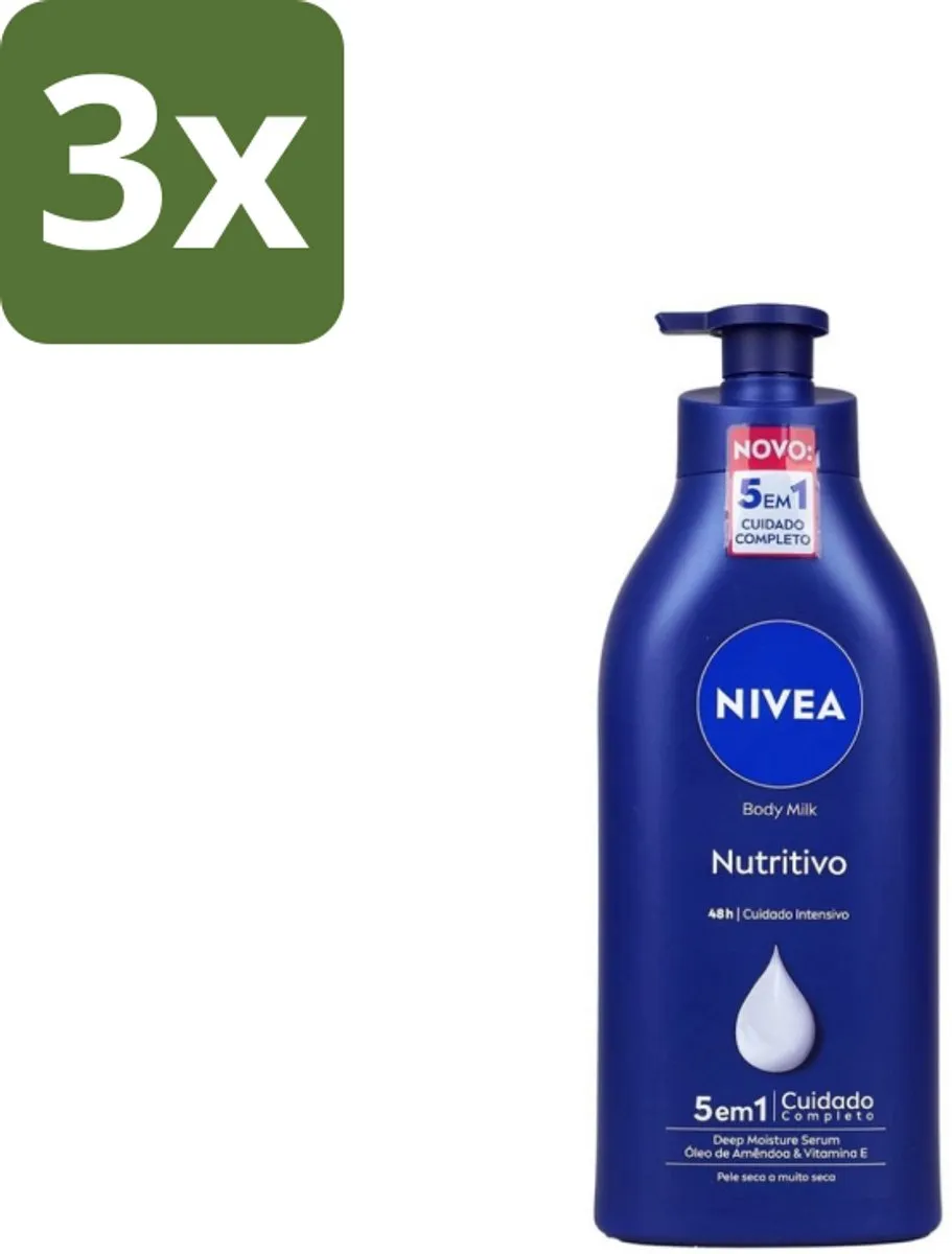 NIVEA Original Bodymilk Pomp 500ml