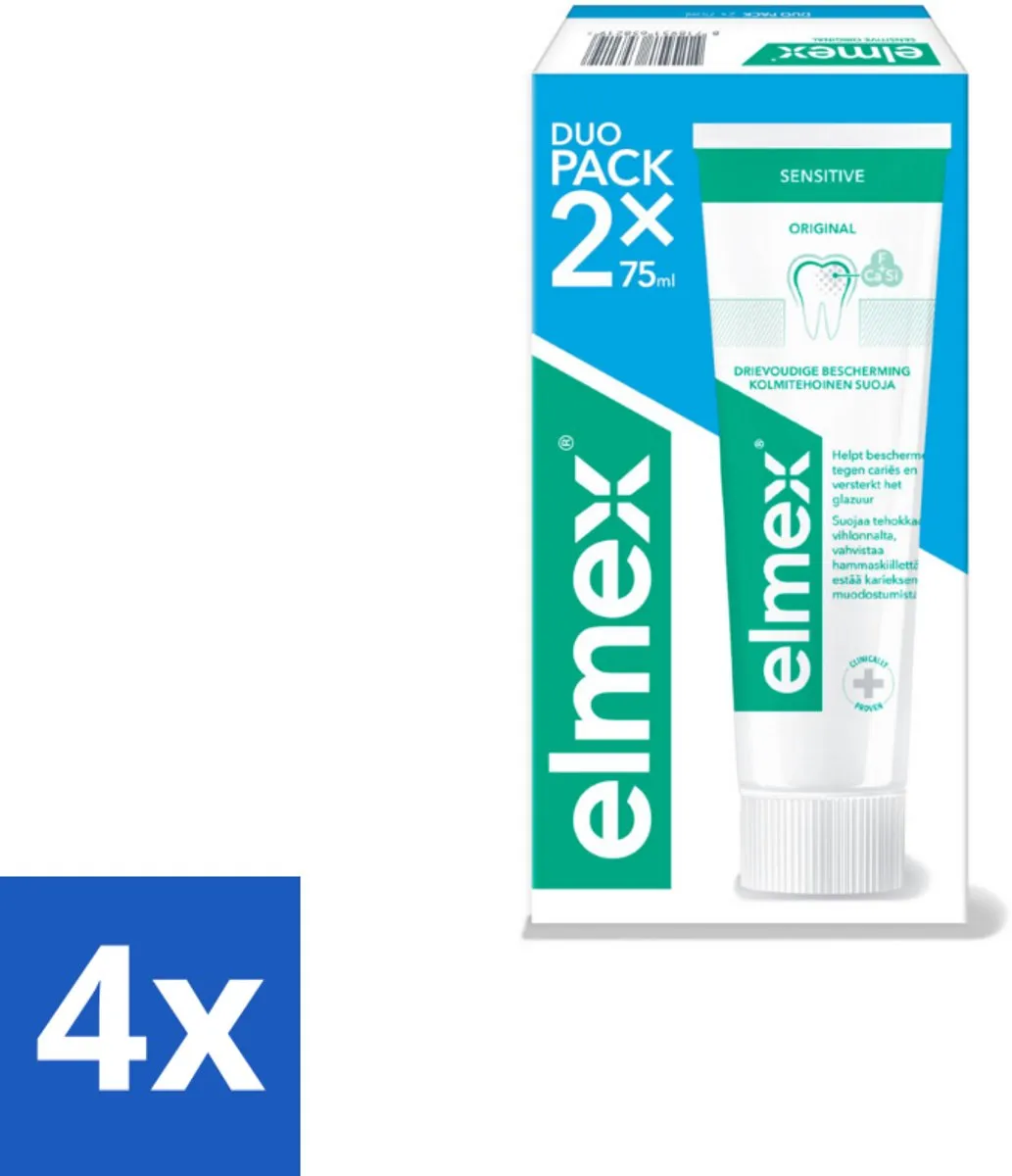 Elmex Sensitive Tandpasta Duopack 2x75ml