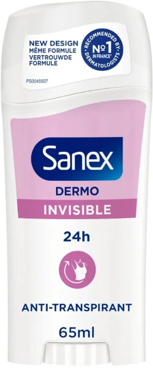Sanex Dermo Invisible Deodorantstick 65ml - 7 Stuks