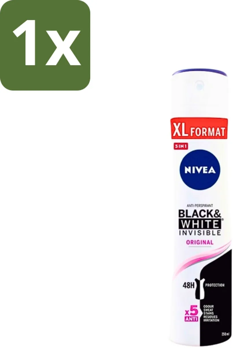 NIVEA Invisible Black & White Deospray 250ml