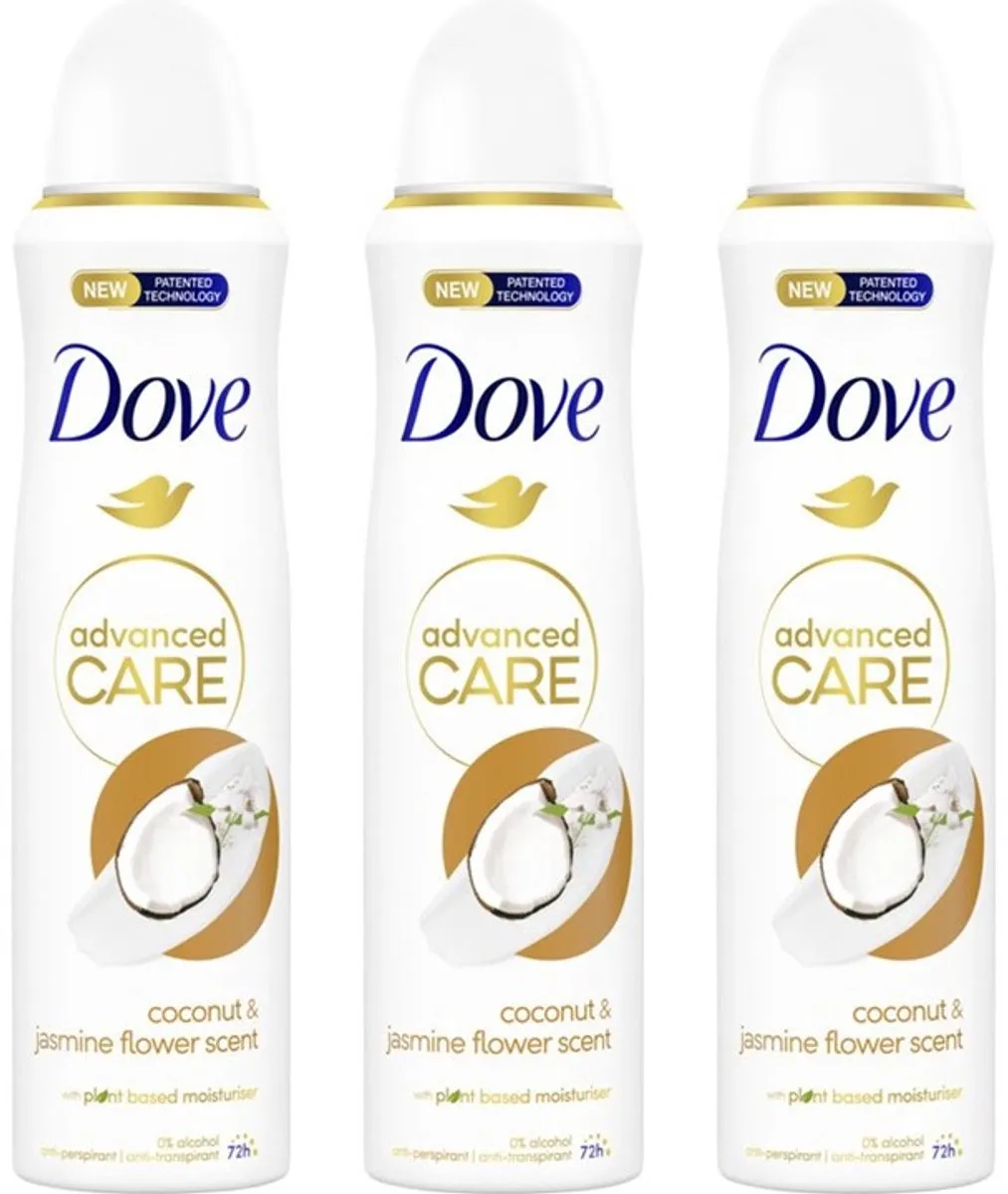 Dove Advanced Care Coconut & Jasmine Anti-Transpirant Spray