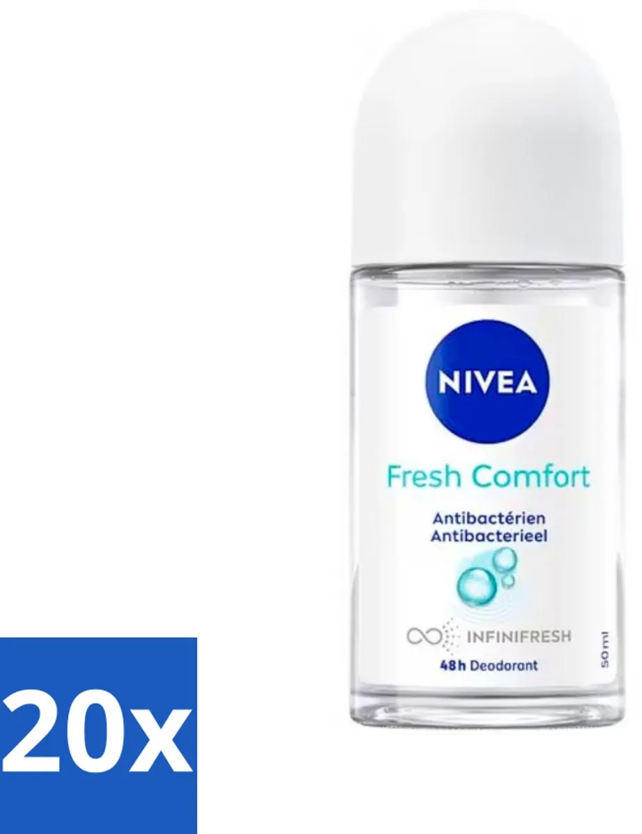 NIVEA Deodorant Roller Frisse Comfort Antibacterieel 50ml