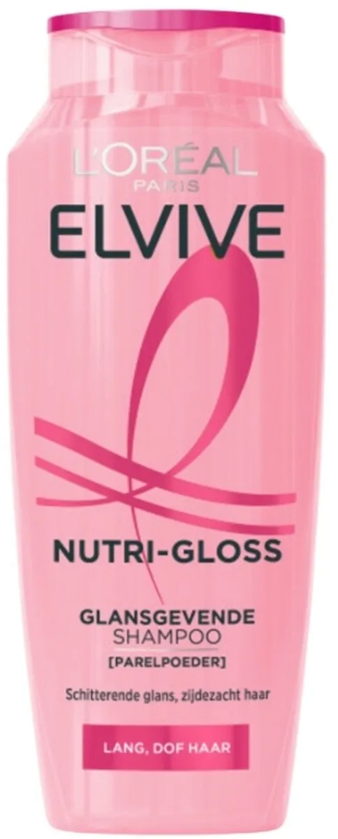 L'Oréal Paris Elvive Nutri Gloss Shampoo 2400ml - 12 Stuks