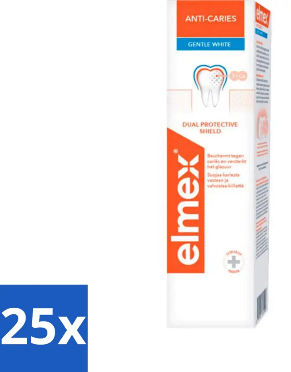Elmex Anti-Cariës Gentle White Tandpasta 75ml