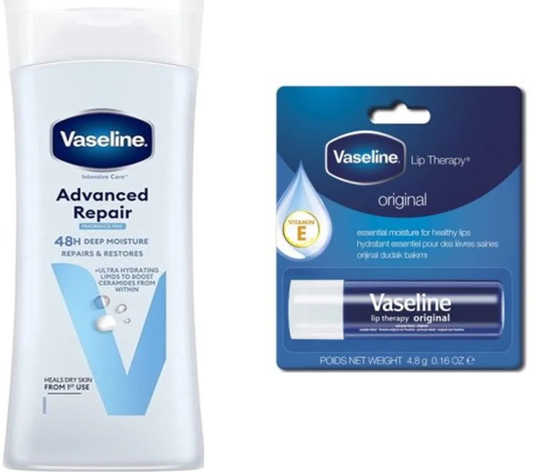Vaseline Advanced Repair Bodylotion & Stick