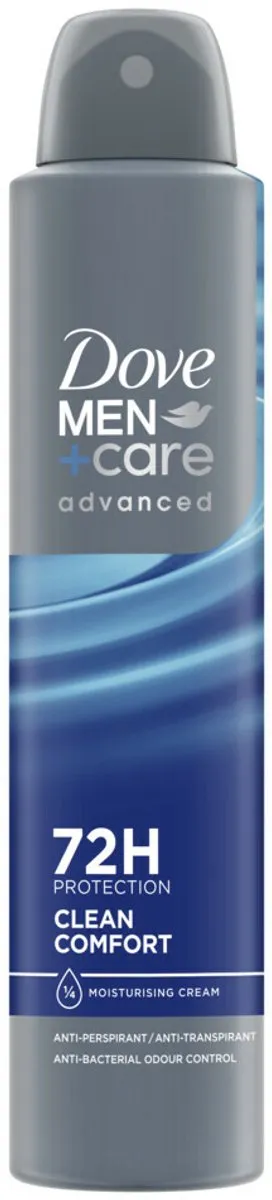 Dove Men+Care Clean Comfort Deodorant - 3x200ml