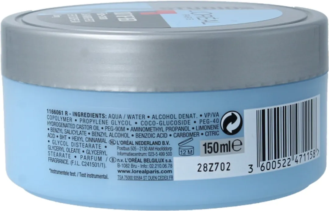 L'Oréal Paris Studio Line Out Of Bed Fibre Cream 150ml