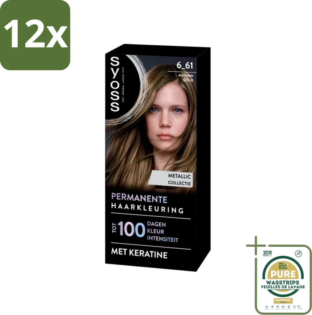 SYOSS Coloration 6-61 Autumn Gold Haarverf