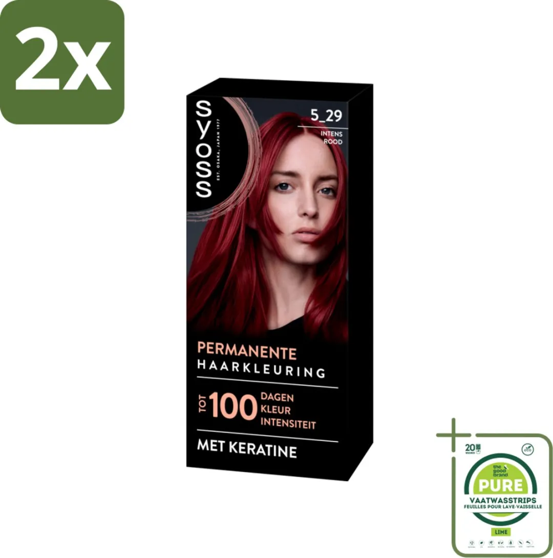 SYOSS Coloration 5-29 Intens Rood Haarverf