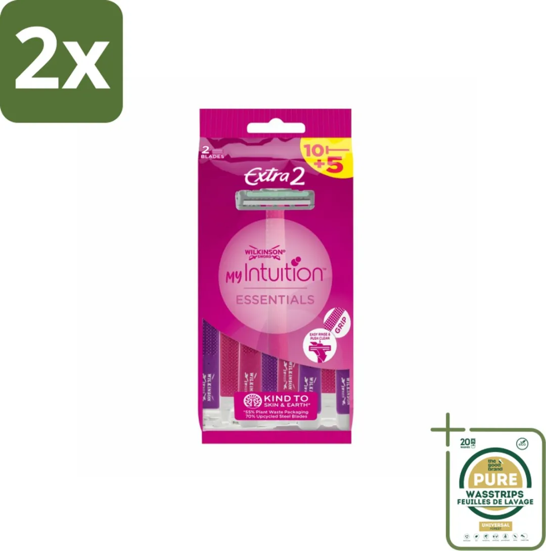 Wilkinson Extra 2 Beauty Wegwerpscheermesjes 15 Stuks