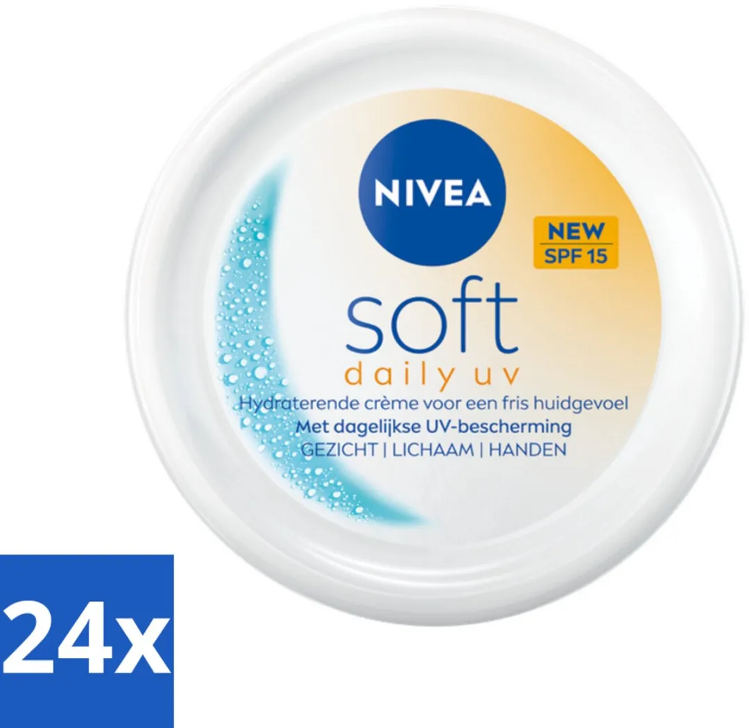NIVEA Soft Daily UV Bodycrème SPF 15