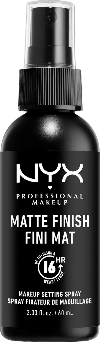 NYX Professional Makeup Matte Fixeerspray 60ml