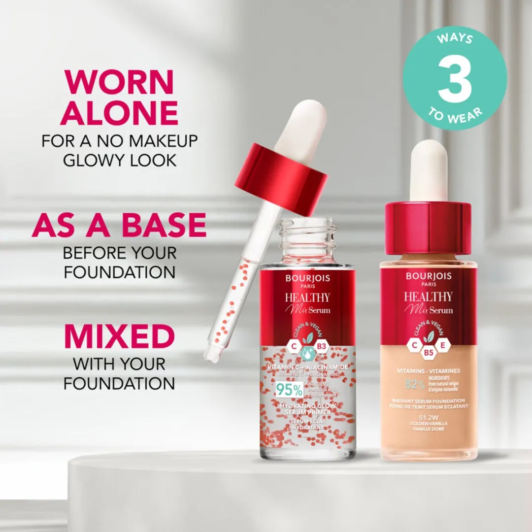 Bourjois Healthy Mix Serum 30ml - 3 Stuks