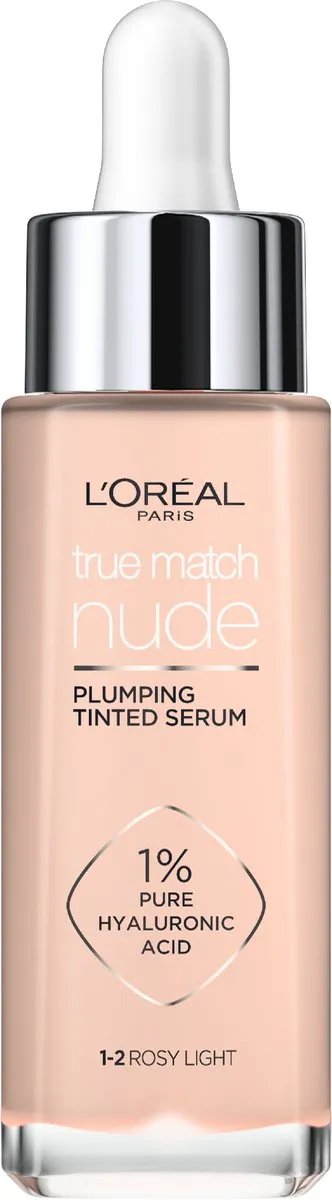 L'Oréal Paris True Match Nude Volume Foundation 1-2 Rosy Light 30ml