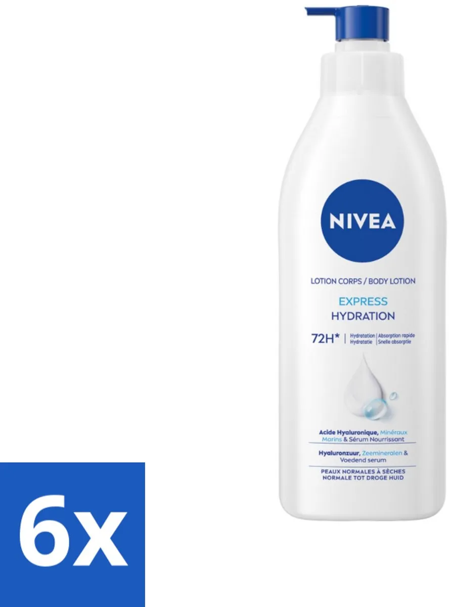 NIVEA Express Bodylotion Pomp 400ml