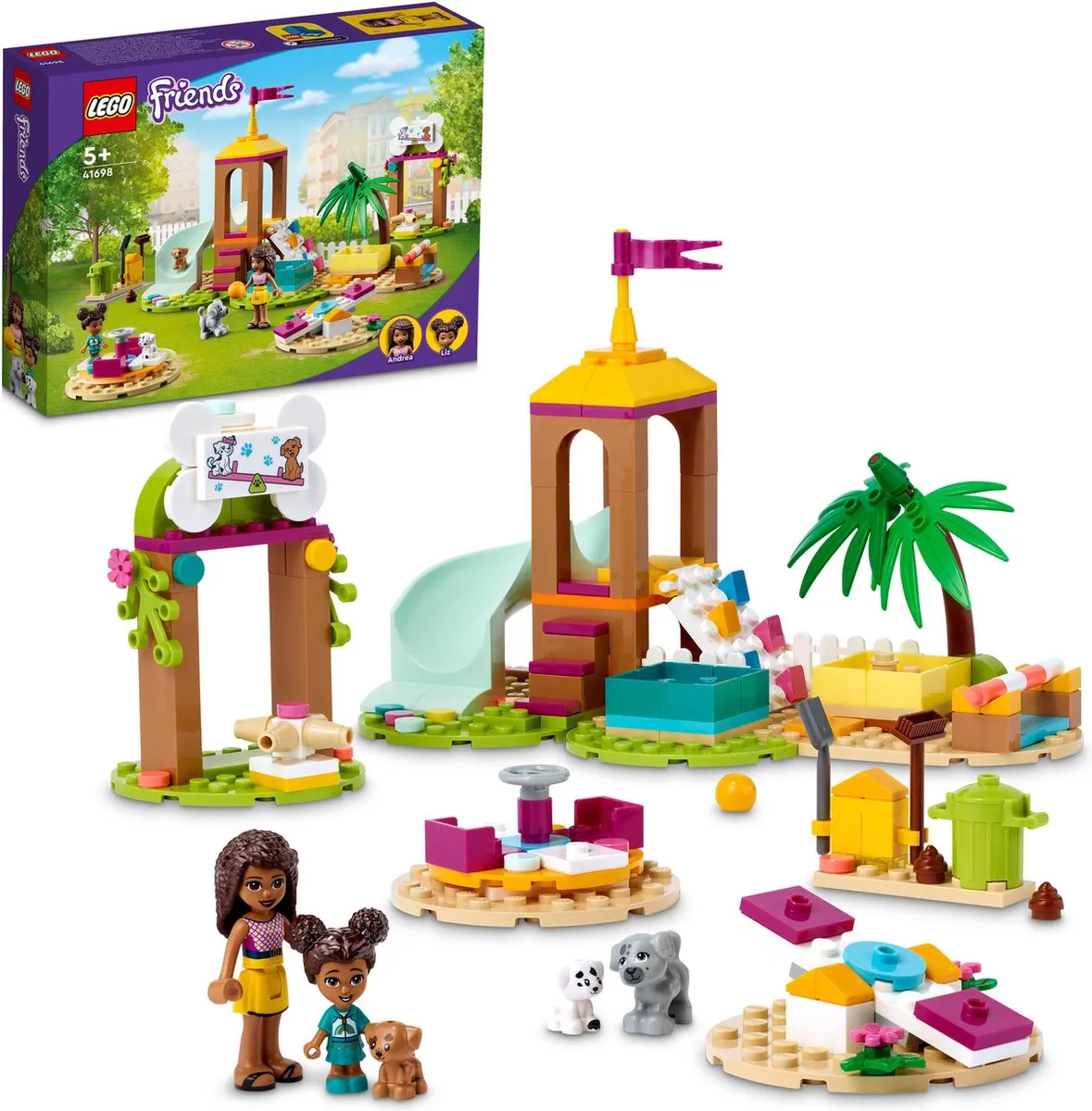 LEGO Friends Dierenspeeltuin 41698 - 210 Stukken