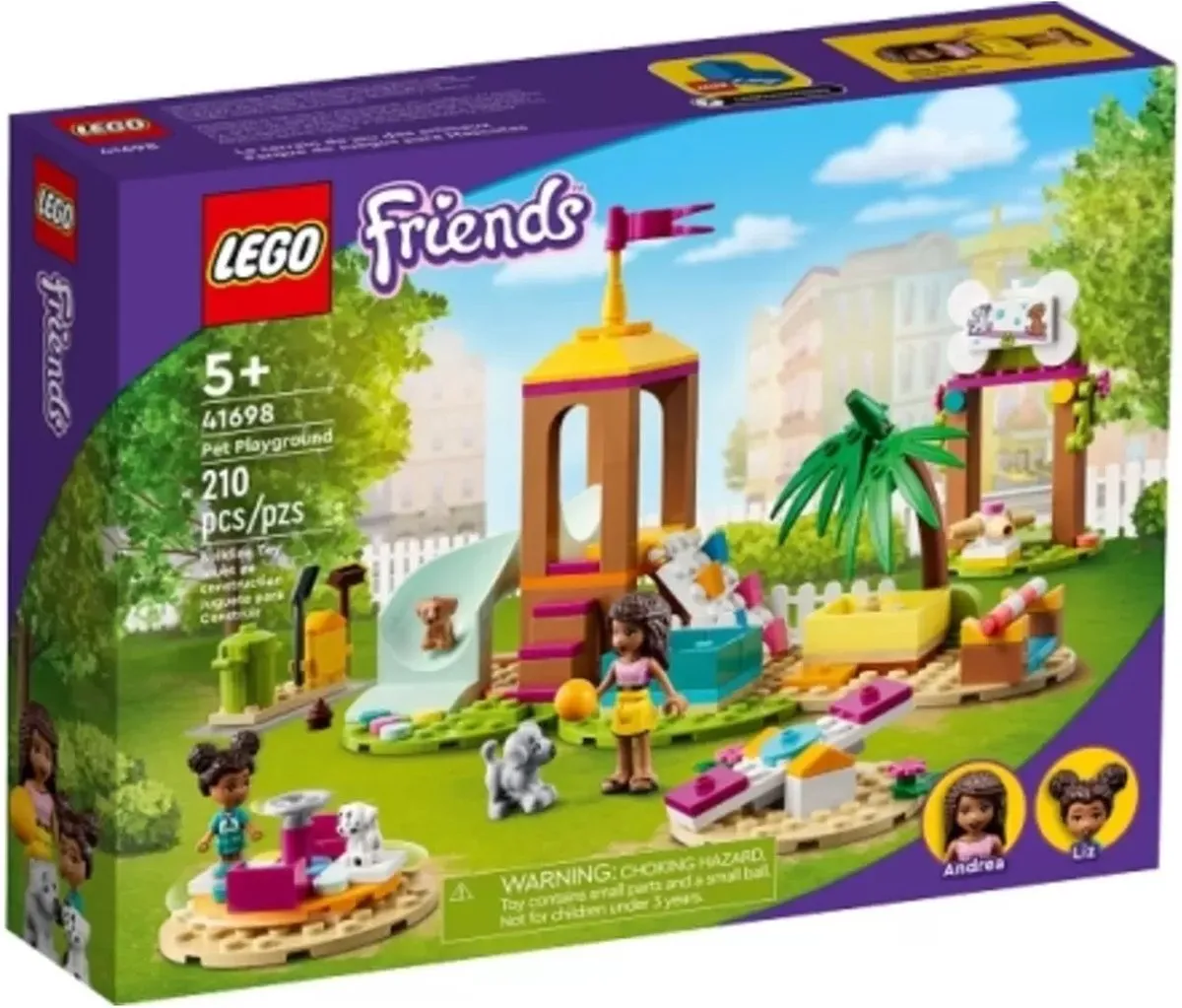 LEGO Friends Dierenspeeltuin 41698 - 210 Stukken - afbeelding 6 van 6