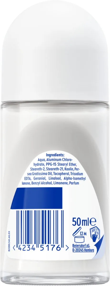 NIVEA Satin Sensation Anti-Transpirant Deo Roller 6x50ml