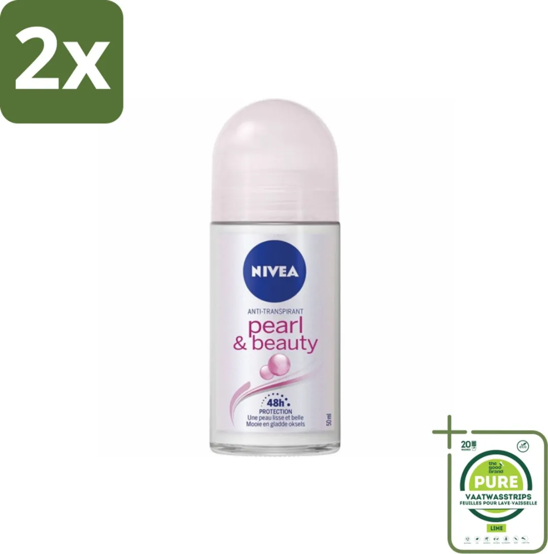 NIVEA Pearl & Beauty Deodorant Roller 100ml