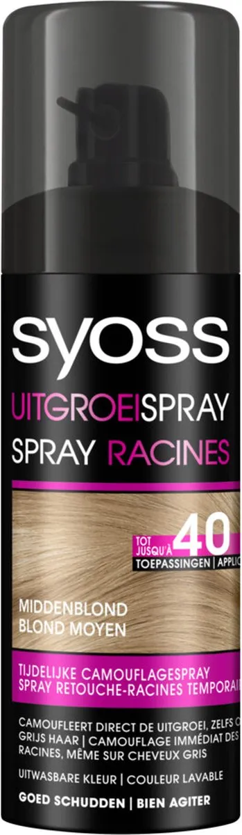 SYOSS Uitgroeispray Middenblond - 1g