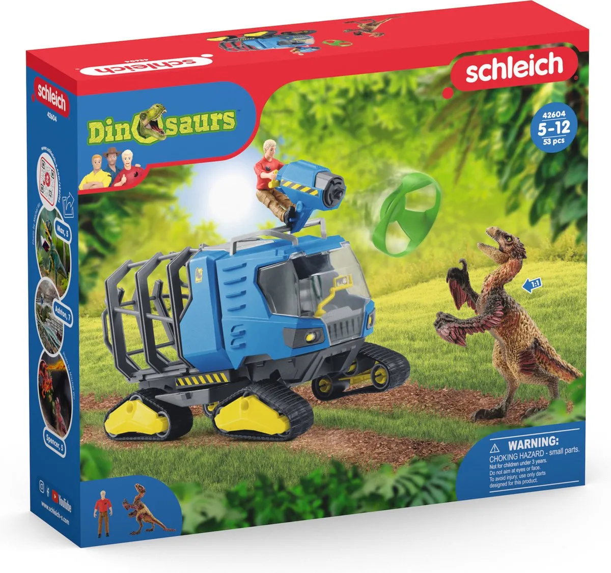 Schleich Rupsvoertuig 42604 - Blauw