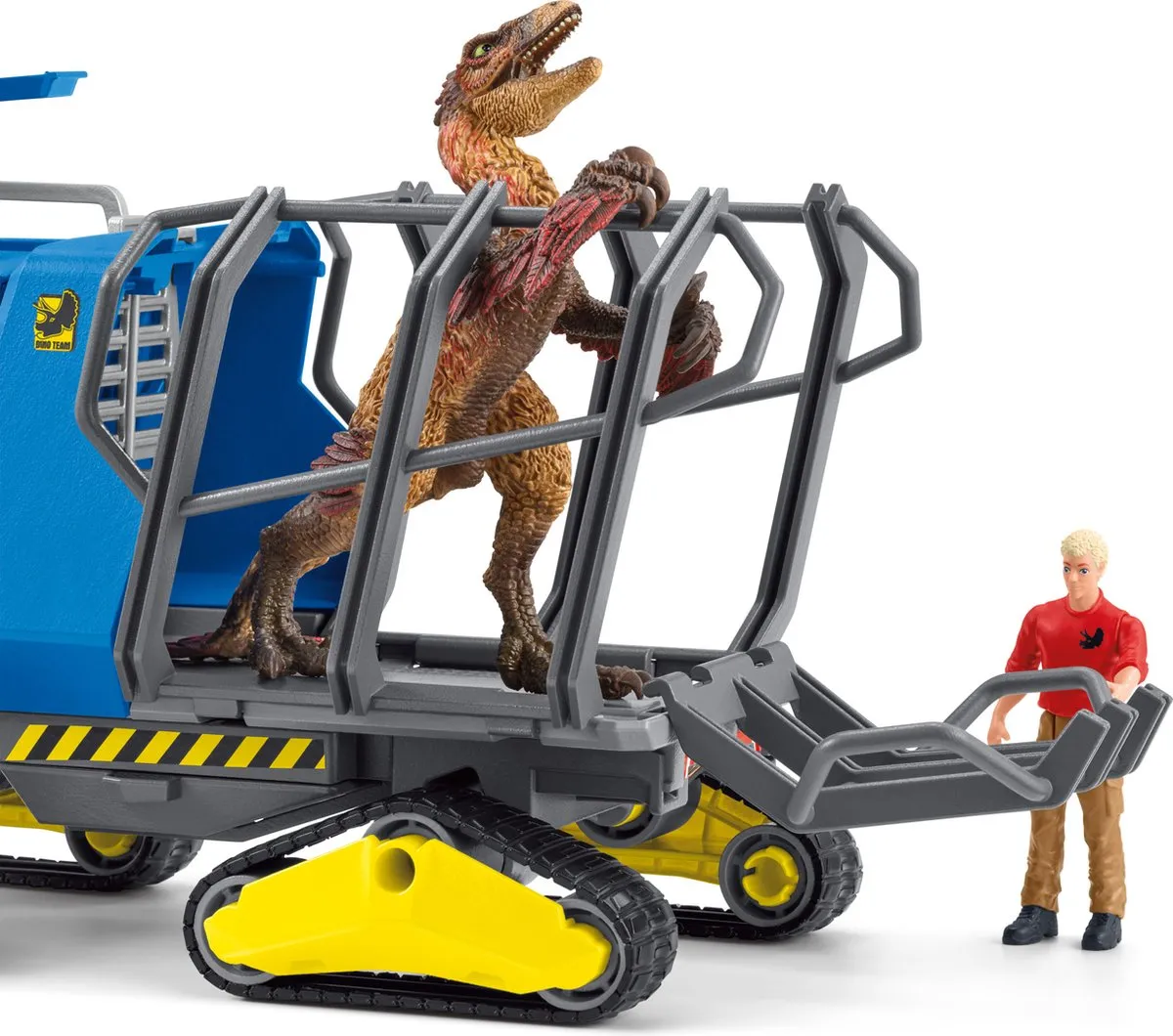 Schleich Rupsvoertuig 42604 - Blauw - afbeelding 6 van 6