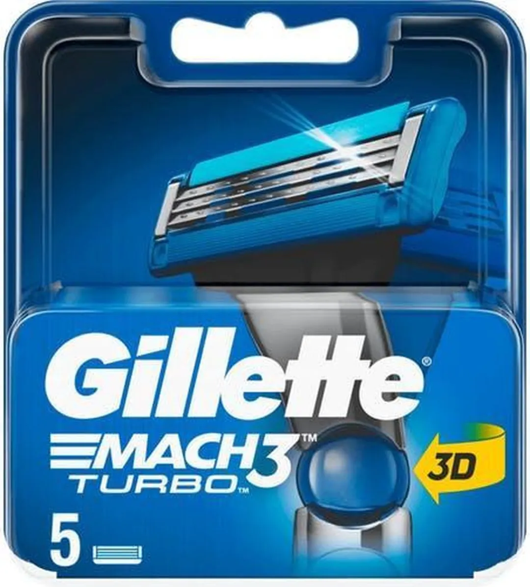 Gillette Mach3 Turbo Scheermesjes