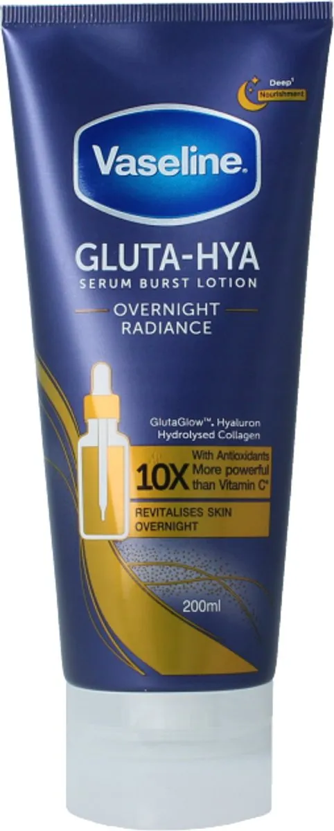 Vaseline Gluta-Hya Serum Overnight Radiance 200ml - afbeelding 6 van 6