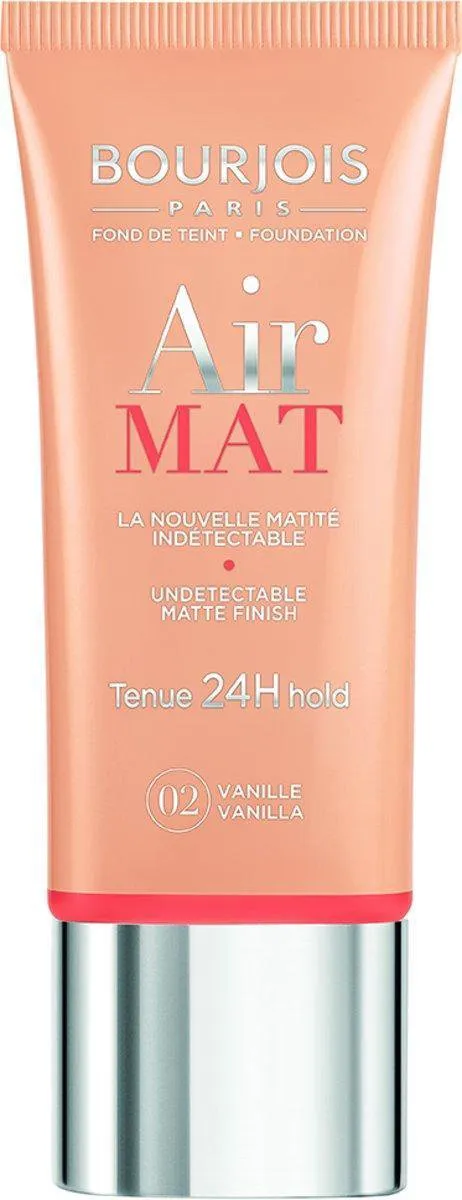 Bourjois Fond de Teint Air Mat 24H 02 Vanille - 30ml