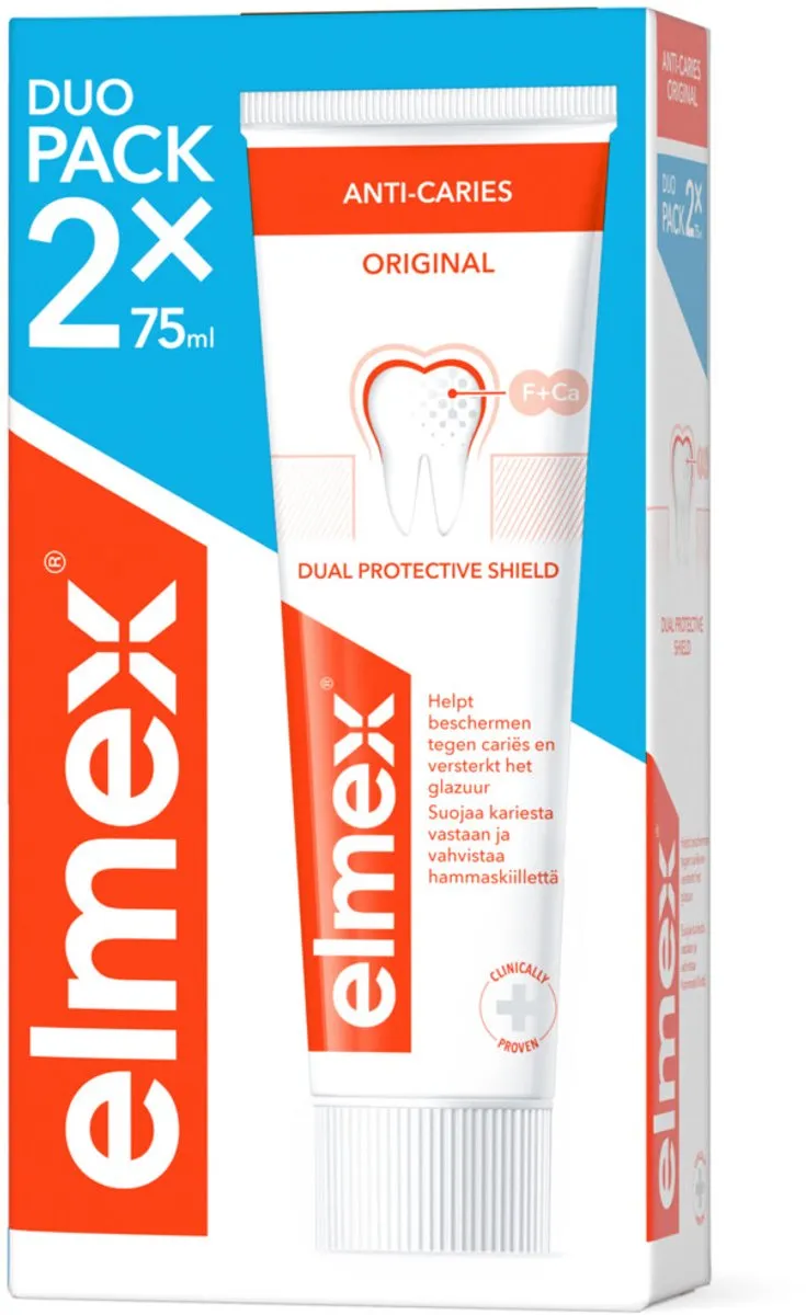 Elmex Anti-Cariës Tandpasta 1500ml - 10 Stuks