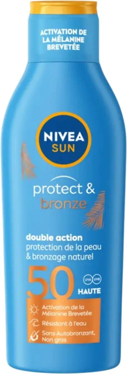 NIVEA Protect & Bronze SPF 50 Zonnecrème 200ml