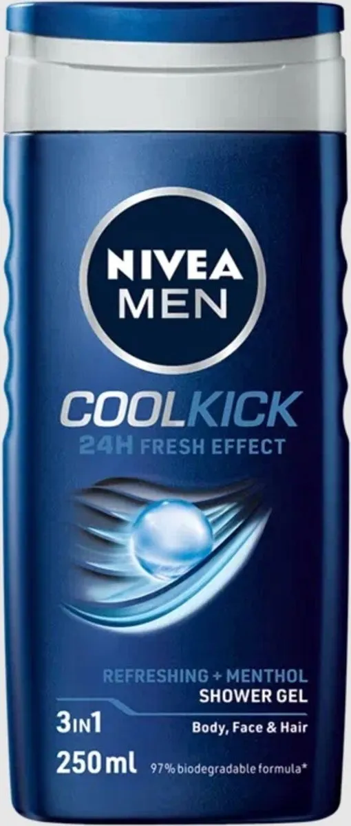 NIVEA Men Cool Kick Douchegel 250ml