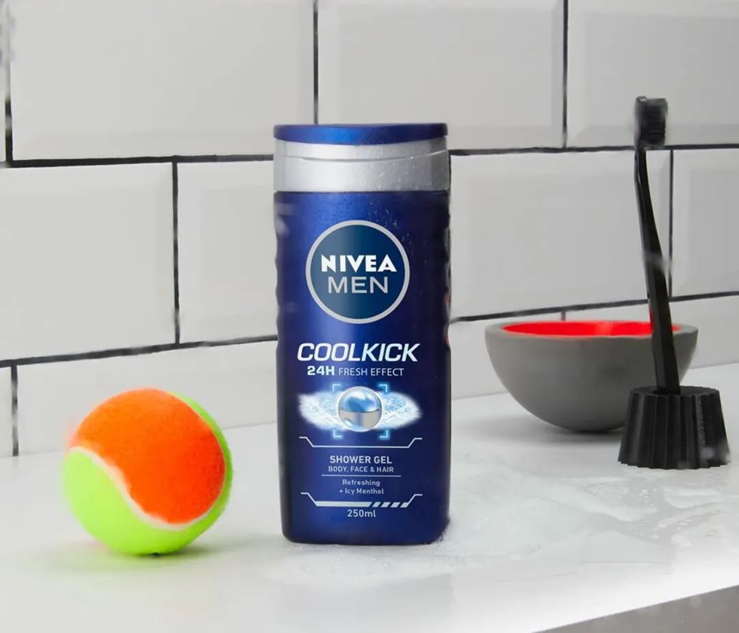NIVEA Men Cool Kick Douchegel 250ml