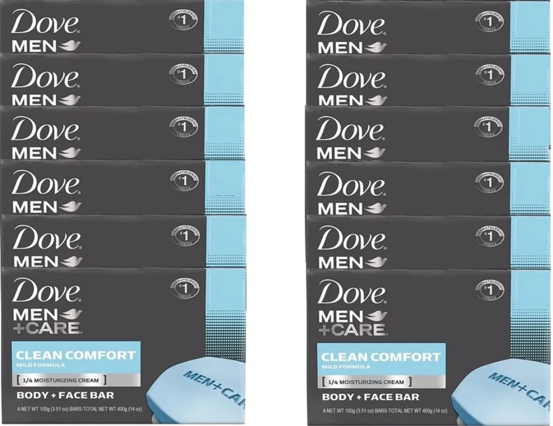 Dove Zeep Clean Comfort 12x100g