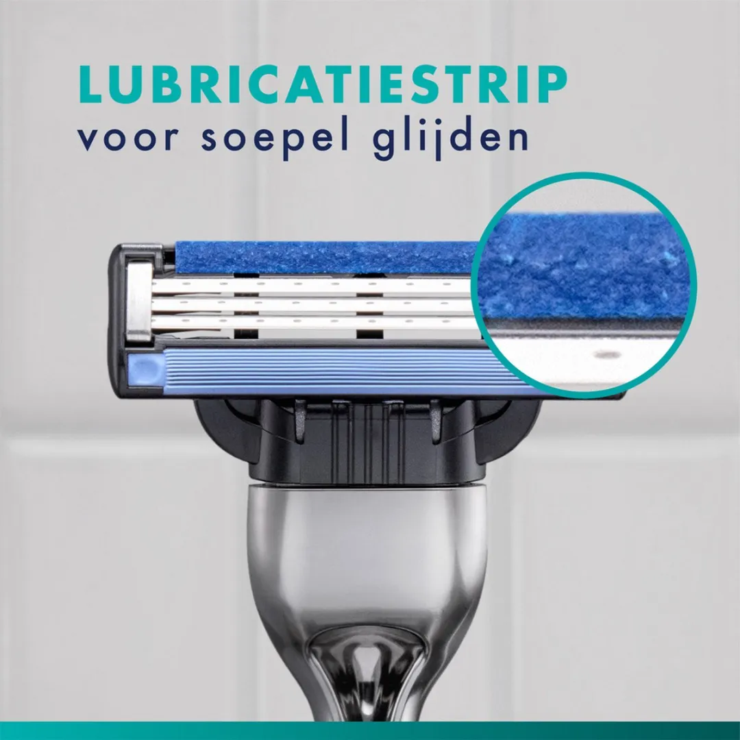 Gillette Mach3 Base Scheermesjes - 28 Stuks