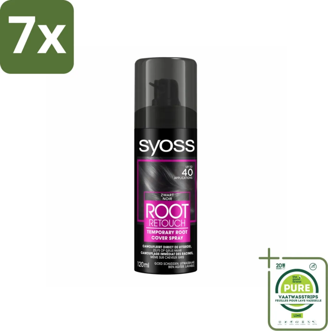SYOSS Uitgroeispray Zwart
